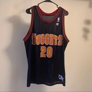 Retro Denver Nuggets LaPhonso Ellis Jersey